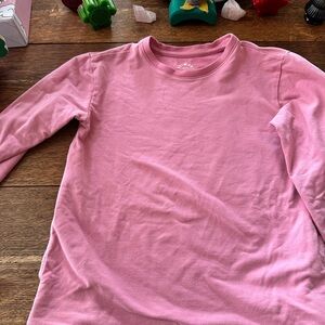 Primary Bright Pink sweatshirt tunic with pockets!!